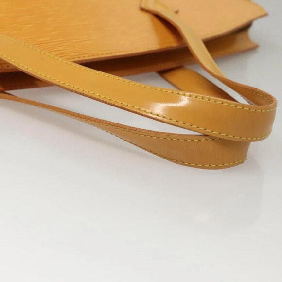LOUIS VUITTON Epi Saint Jacques Hand Bag Yellow M52279 LV Auth 117860 - Picture 11 of 15